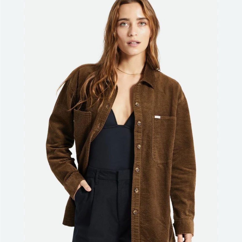 DUNDEE CORDUROY OVERSHIRT Desert Palm